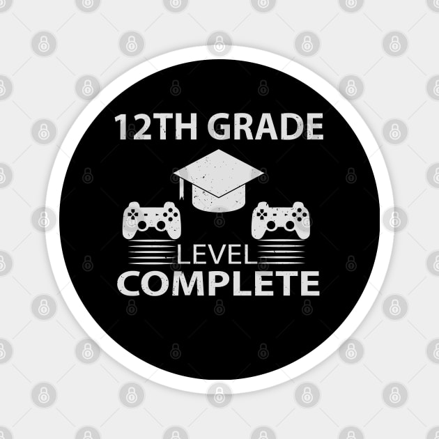 12TH Grade Level Complete Magnet by Hunter_c4 "Click here to uncover more designs"